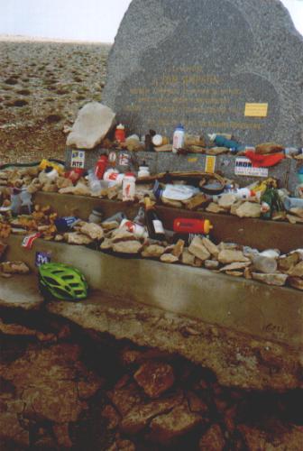 Monument op de Mont Ventoux